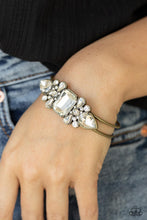 Load image into Gallery viewer, Call Me Old-Fashioned - Brass Hinge Bracelet - Demetra's Bling Boutique
