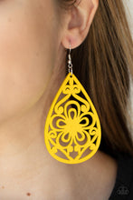 Load image into Gallery viewer, Paparazzi Marine Eden - Yellow Earrings
