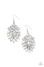 Load image into Gallery viewer, COSMIC-politan - White Marquise Cut Rhinestone Earrings - Demetra's Bling Boutique
