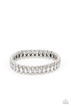 Load image into Gallery viewer, Abstract Advisory - Silver Diamond Shape Bracelet - Demetra's Bling Boutique
