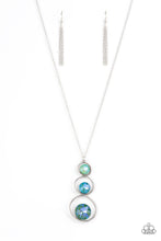 Load image into Gallery viewer, Celestial Courtier - Green Ombre Green Gems Necklace - Demetra's Bling Boutique
