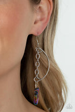 Load image into Gallery viewer, Yin to My Yang - Multi Oil Spill Earrings - Demetra's Bling Boutique
