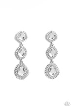 Load image into Gallery viewer, Paparazzi Prove Your ROYALTY - White Earrings
