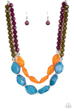 Load image into Gallery viewer, Tropical Trove - Multi Necklace - Demetra's Bling Boutique
