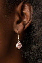Load image into Gallery viewer, Pampered Powerhouse - Pink Iridescent Gem Necklace - Demetra's Bling Boutique
