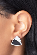 Load image into Gallery viewer, Paparazzi Kaleidoscopic Collision - Black Earrings
