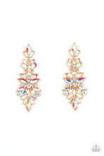 Load image into Gallery viewer, Frozen Fairytale - Multi Iridescent Marquise Emerald Cut Earrings - Demetra's Bling Boutique
