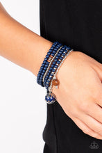 Load image into Gallery viewer, Paparazzi Epic Escapade - Blue Bracelet
