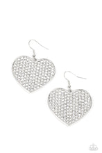 Load image into Gallery viewer, Paparazzi Romantic Reign - White Earrings
