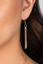 Load image into Gallery viewer, Paparazzi Hugs and Kisses - Copper Necklace
