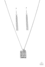 Load image into Gallery viewer, Divine Devotion - Silver Necklace - Demetra's Bling Boutique
