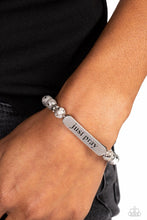 Load image into Gallery viewer, Just Pray - Silver Bracelet - Demetra's Bling Boutique
