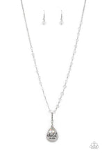 Load image into Gallery viewer, Divine Dance - White Necklace - Demetra's Bling Boutique

