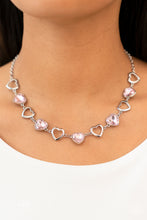 Load image into Gallery viewer, Paparazzi 2 Pc Set Contemporary Cupid - Pink Necklace &amp; Sentimental Sweetheart Pink Bracelet
