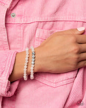 Load image into Gallery viewer, Paparazzi Devoted Dreamer - White Bracelet
