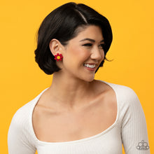 Load image into Gallery viewer, Paparazzi Sensational Seeds - Red Earrings
