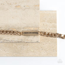 Load image into Gallery viewer, Paparazzi Mighty Matriarch - Gold Bracelet
