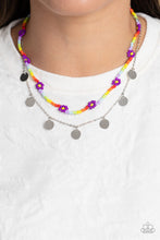 Load image into Gallery viewer, Paparazzi Rainbow Dash - Purple Necklace
