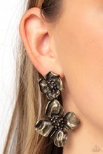 Load image into Gallery viewer, Paparazzi Gilded Grace - Brass Earrings
