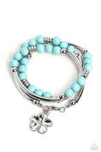 Load image into Gallery viewer, Paparazzi Off the WRAP - Blue Bracelet
