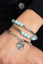 Load image into Gallery viewer, Paparazzi Off the WRAP - Blue Bracelet
