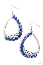 Load image into Gallery viewer, Paparazzi Looking Sharp - Blue Earrings
