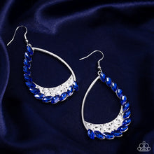 Load image into Gallery viewer, Paparazzi Looking Sharp - Blue Earrings
