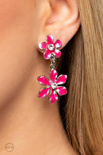 Load image into Gallery viewer, Paparazzi Transparent Talent - Pink Earrings
