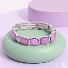 Load image into Gallery viewer, Paparazzi Giving Geometrics - Purple Bracelets
