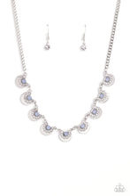 Load image into Gallery viewer, Paparazzi Set Grandiose Grace - Blue Necklace | Dreamy Discs - Blue Bracelet
