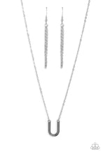 Load image into Gallery viewer, Paparazzi Leave Your Initials - Silver - U Necklace
