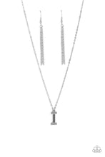 Load image into Gallery viewer, Paparazzi Leave Your Initials - Silver - I Necklace
