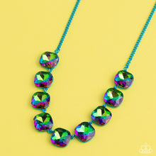 Load image into Gallery viewer, Paparazzi Combustible Command - Blue Necklace
