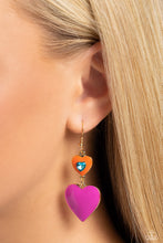 Load image into Gallery viewer, Paparazzi Flirting with Fashion - Gold Earrings
