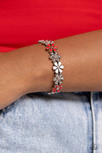 Load image into Gallery viewer, Paparazzi Floral Fair - Red Bracelet
