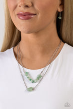Load image into Gallery viewer, Paparazzi Chiseled Caliber - Green Necklace
