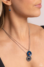 Load image into Gallery viewer, Paparazzi Cryptic Couture - Blue Necklace
