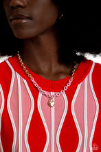 Load image into Gallery viewer, Paparazzi 2 Piece Set Locked Down - Pink Necklace - Locked and Loved Bracelet
