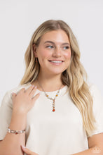 Load image into Gallery viewer, Paparazzi Dreamy Dowry - Brown Necklace
