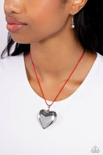 Load image into Gallery viewer, Paparazzi Devoted Daze - Red Necklace
