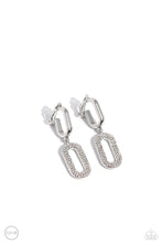 Load image into Gallery viewer, PREORDER Paparazzi Linked Luxury - White Earrings
