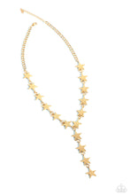 Load image into Gallery viewer, Paparazzi Reach for the Stars - Gold Necklace
