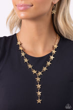 Load image into Gallery viewer, Paparazzi Reach for the Stars - Gold Necklace
