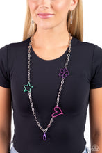 Load image into Gallery viewer, Paparazzi Shape the Future - Purple Necklace
