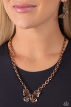 Load image into Gallery viewer, Paparazzi Midair Monochromatic - Copper Necklace
