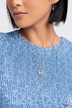 Load image into Gallery viewer, Paparazzi Adjustable Alliance - White Necklace
