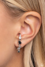 Load image into Gallery viewer, Paparazzi Trendy Twists - Black Earrings
