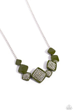 Load image into Gallery viewer, Paparazzi Twinkling Tables - Green Necklace
