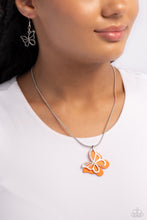 Load image into Gallery viewer, Paparazzi Detailed Dance - Orange Necklace
