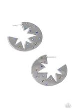 Load image into Gallery viewer, Paparazzi Starry Sensation - Blue Earrings
